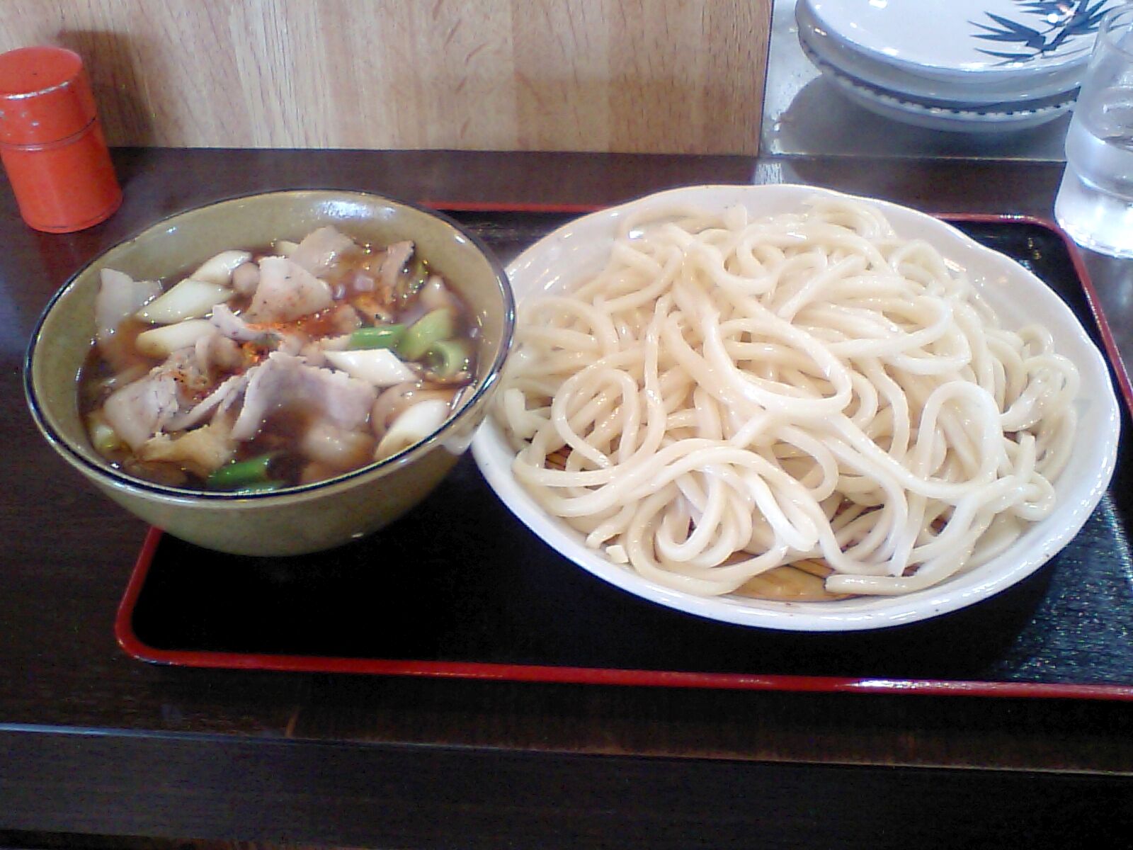 藤店うどんの肉汁うどん