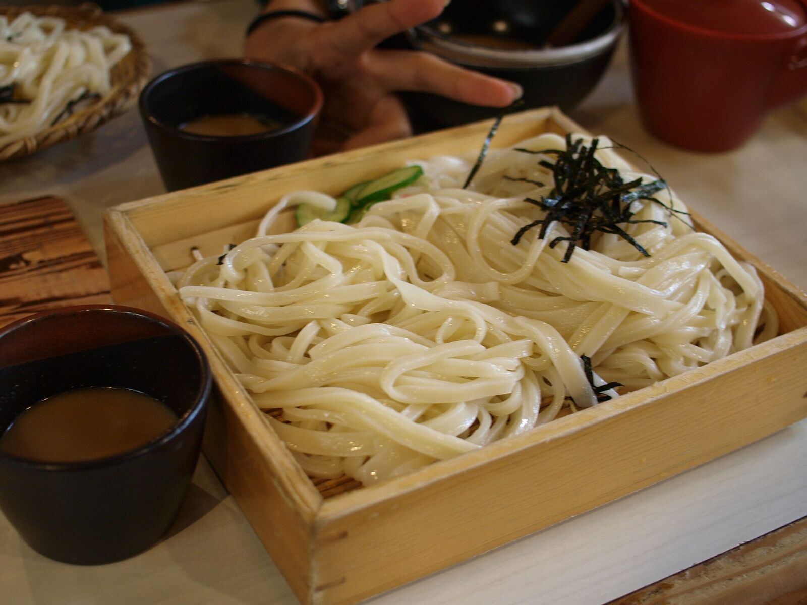 清水屋の水沢うどん